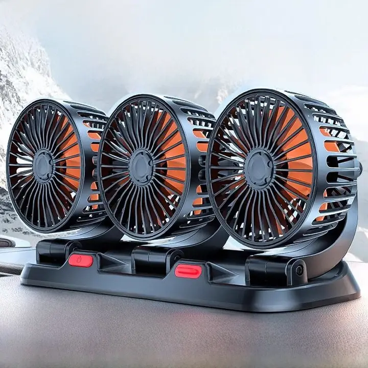 車載扇 扇風機 汽車用 夏季冷却 強力 12v 24v