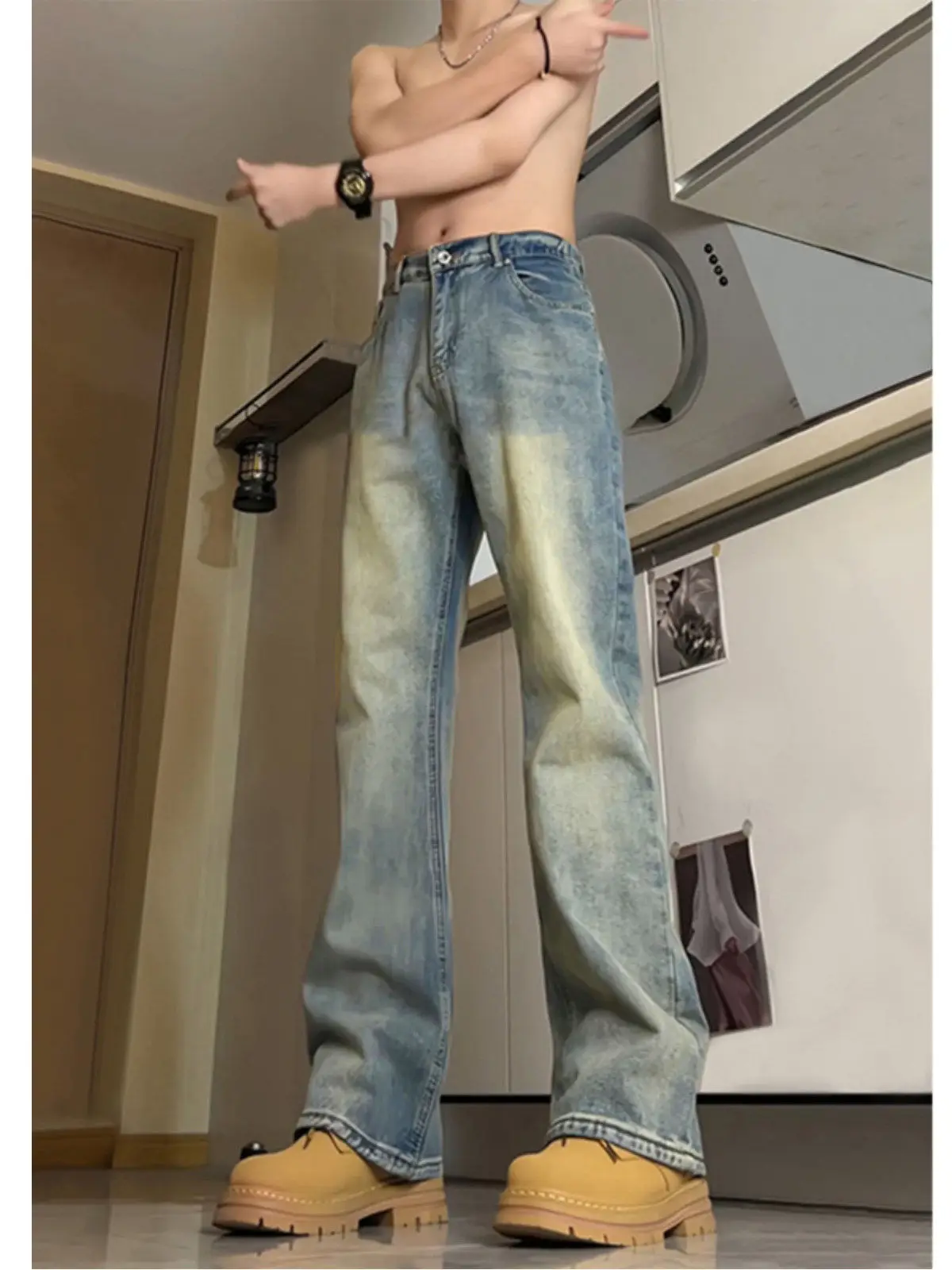 ホワイトジーンズ メンズ 50代に最適なEypiaの白色デニムパンツはどんな特徴か？