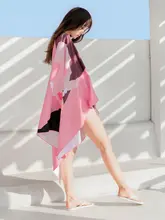 速乾性スイミングタオル【吸水性・子供用・携帯便利・ビーチ・キャップ付き】