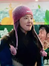 グラデーションニット帽【防寒・耳カバー付き・秋冬向け】