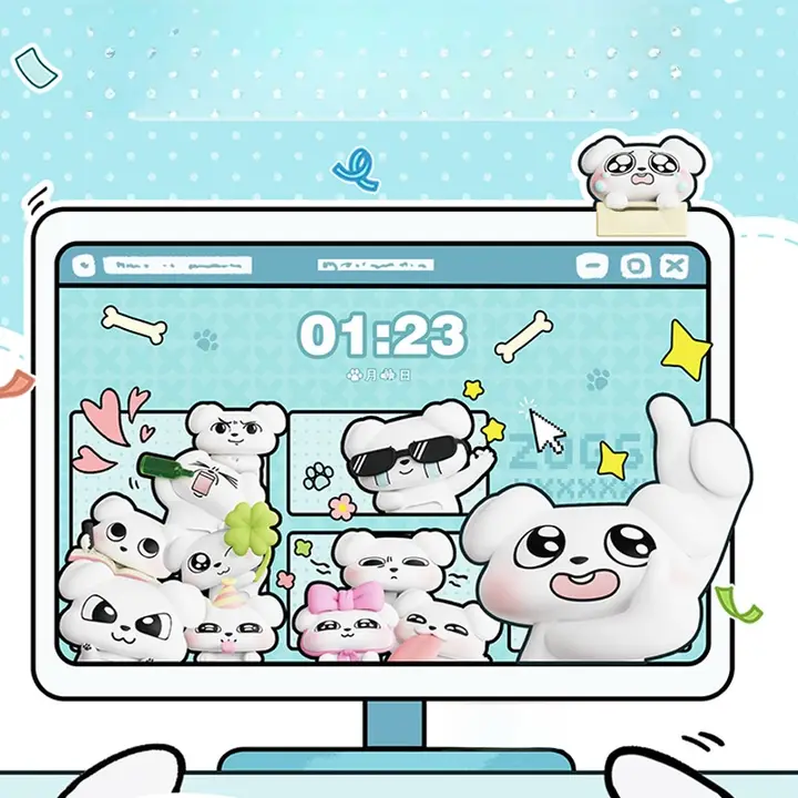 犬のパペットシリーズのかわいいコレクション【癒しのフィギュア・盲袋付き】
