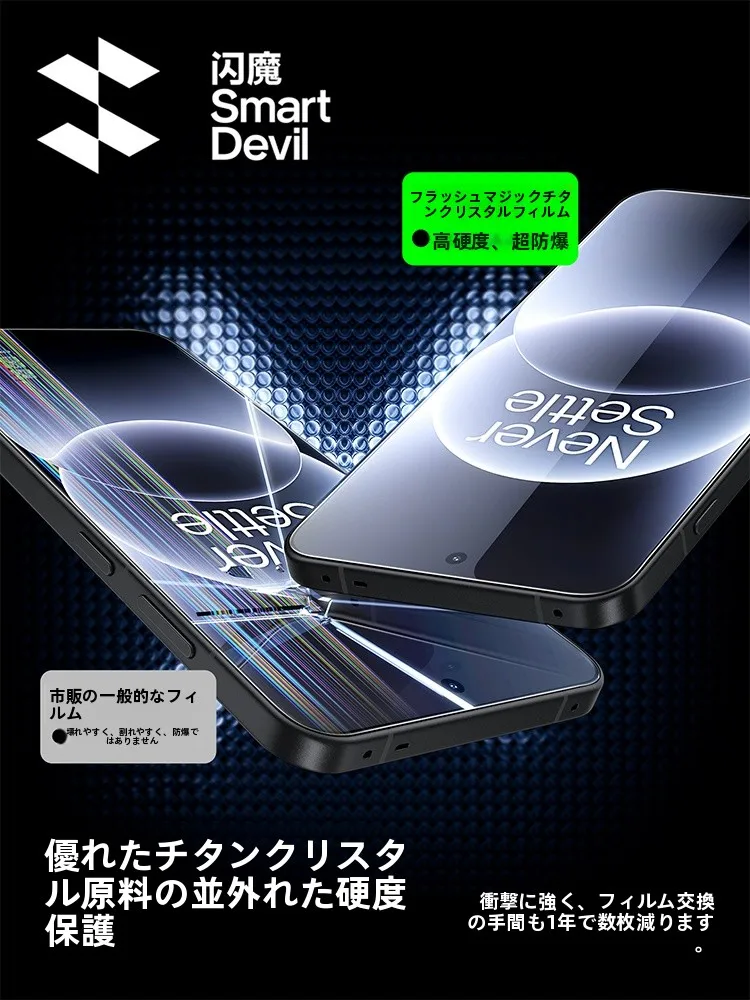 一加ACE6用強化ガラスフィルム：耐衝撃・防指紋・裸感無限の全面保護を実現