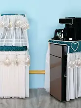 ドリンクディスペンサー用防塵カバー【レース素材・2点セット・欧風デザイン】