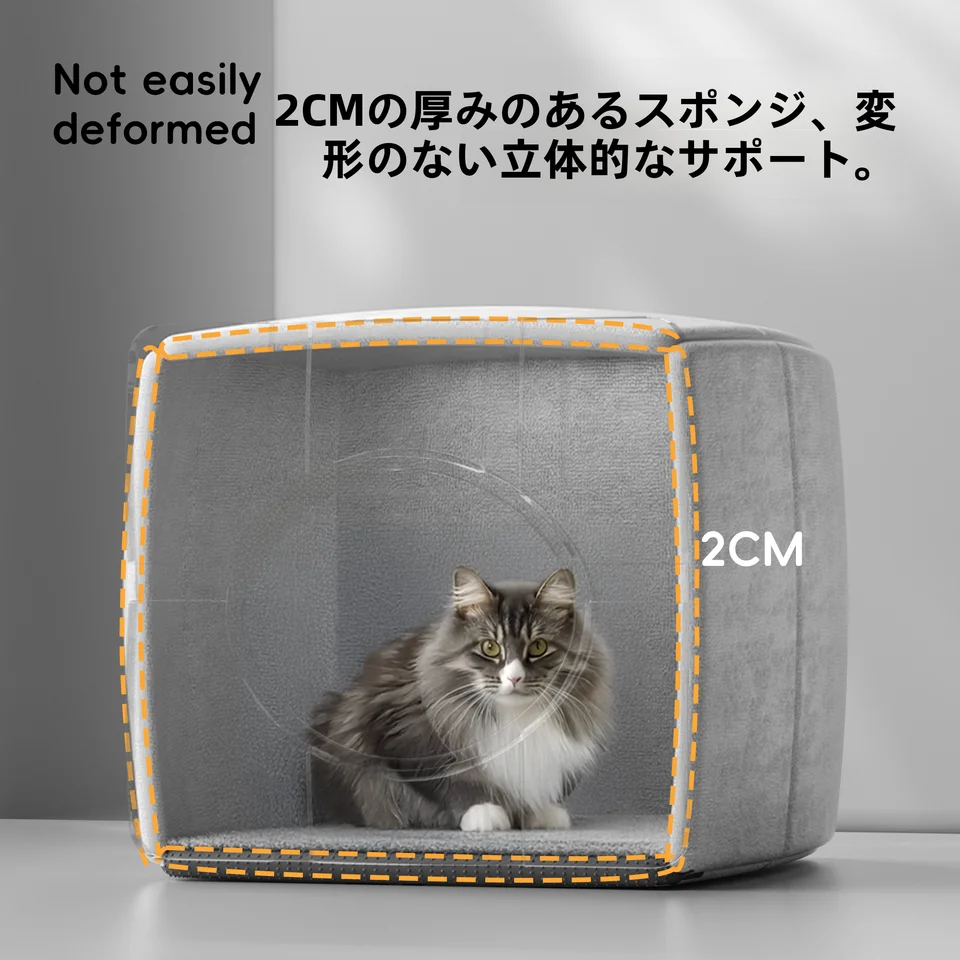 キャットハウス ペット 用途 冬の暖かさ 材料 密閉型 安全感