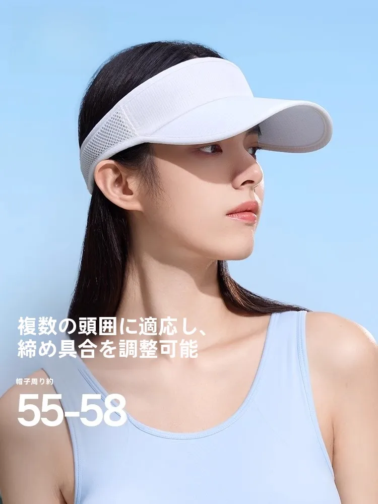 Camel空頂ハット：夏用日焼け防止の薄手スポーツキャップで四季を対応