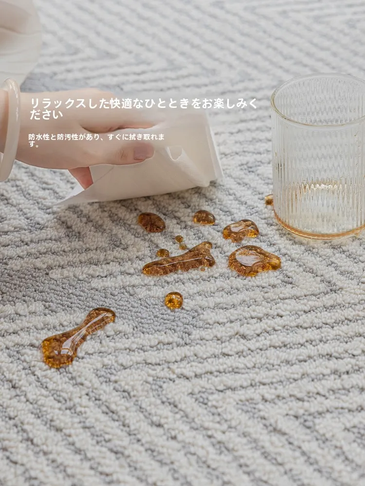ラグ【軽 luxurious・お手入れ不要・イタリアンミニマルデザイン・円形・ソファ用・寝室用】の定義と実際の使い方