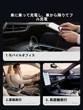 Orico 車載充電器【急速充電・シガーソケット用・二口タイプ】