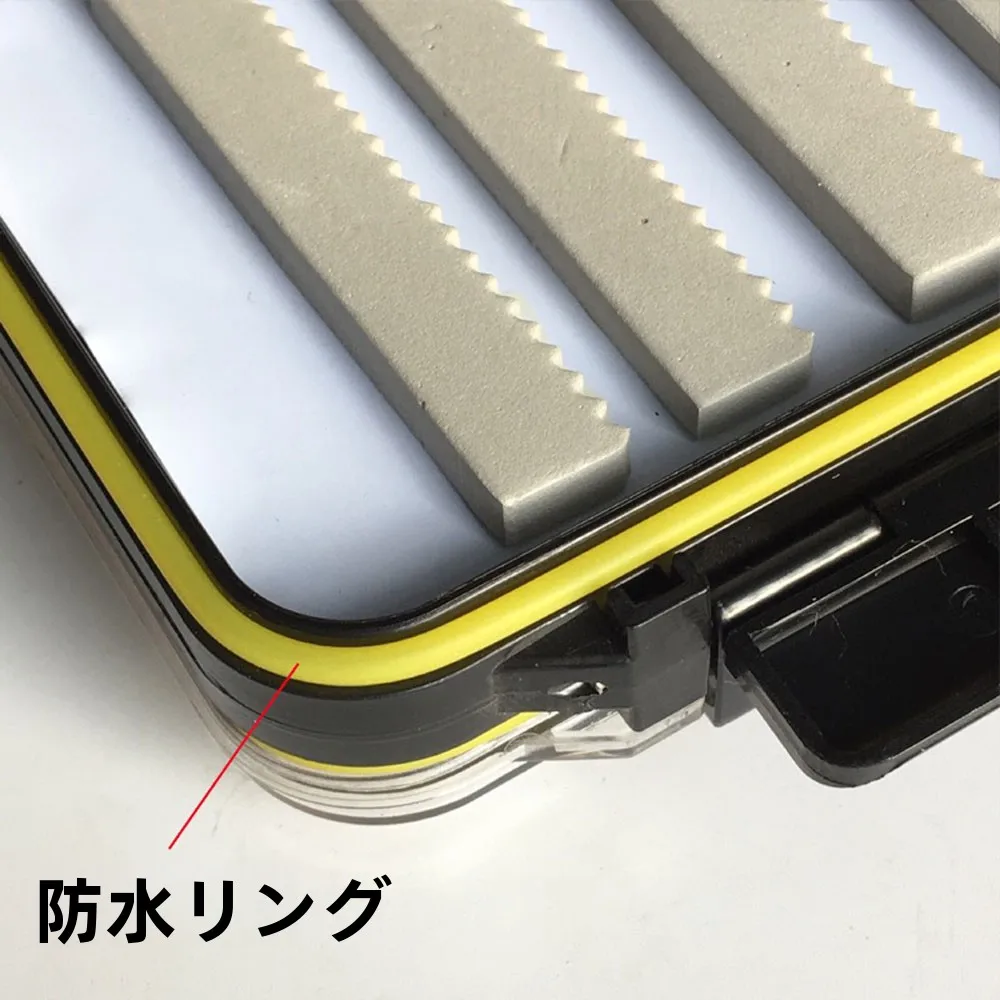 透明二面設計のミニ防水フィッシングボックス：キャンプ釣り向け軽量フライフィッシング用の実用性を検証