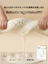 抗菌ラテックスマットレス【寝室用・圧力分散・快適睡眠】