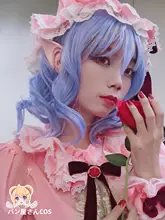 コスプレ用ウィッグ【ブルーの梨花巻・東方レミリア】