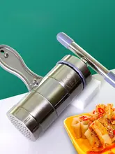 多機能 ステンレス製 厚手手持ち圧面機【家庭用・饸烙模具】