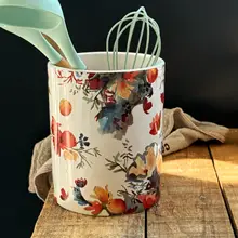 陶器 保存容器 大容量 ヴィンテージ クリスマス 製菓道具ケース インテリア 秋 おしゃれ