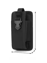 携帯用 トランシーバーケース【男性用・アウトドア・腰ベルト用・保護カバー】