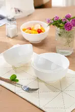 景徳鎮製 骨瓷 白いご飯茶碗【家庭用・陶器製・単品】