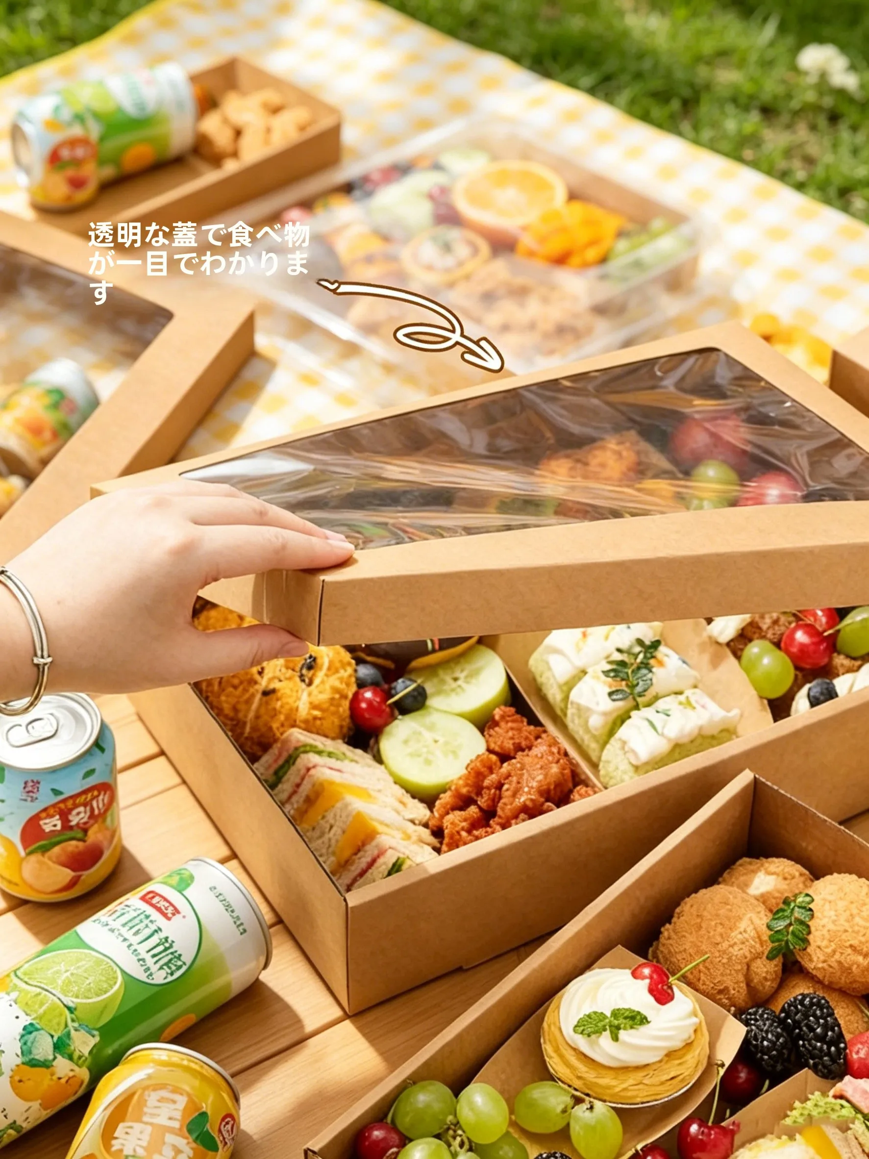 使い捨てピクニック材料の選定ガイド：牛皮紙製パッキングボックスの実用性とシーン別適用
