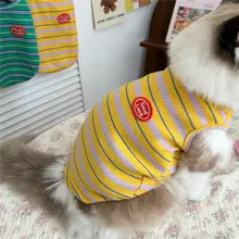 春夏用ペット用衣類【軽量・子猫用・愛らしいノースリーブデザイン】