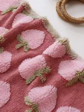可愛い桃色のニット生地【秋冬用・刺繍デザイン・DIYクッション用】