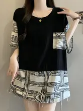 大きいサイズ レディース Tシャツ【夏用・花柄・ゆったり・中長丈】