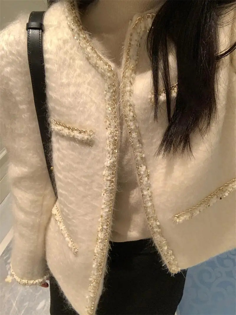 厚手キルティングジャケット：小香風の女性向け高級感デザインを実現