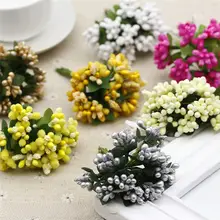 リアルな小さなベリーの花束【ウエディングDIY・星穗子デザイン・手作り装飾素材】