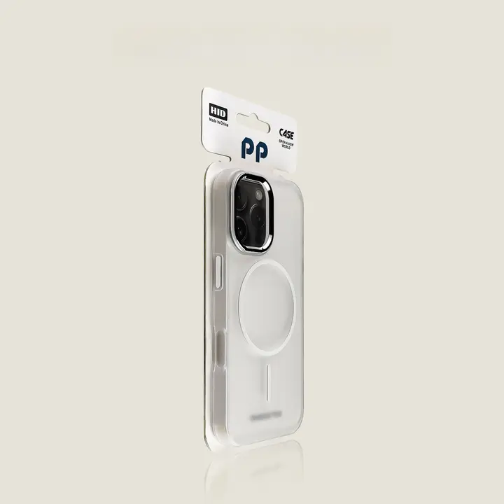 iPhone用ケース【薄型・磁気吸着・透明フレーム・高級感】