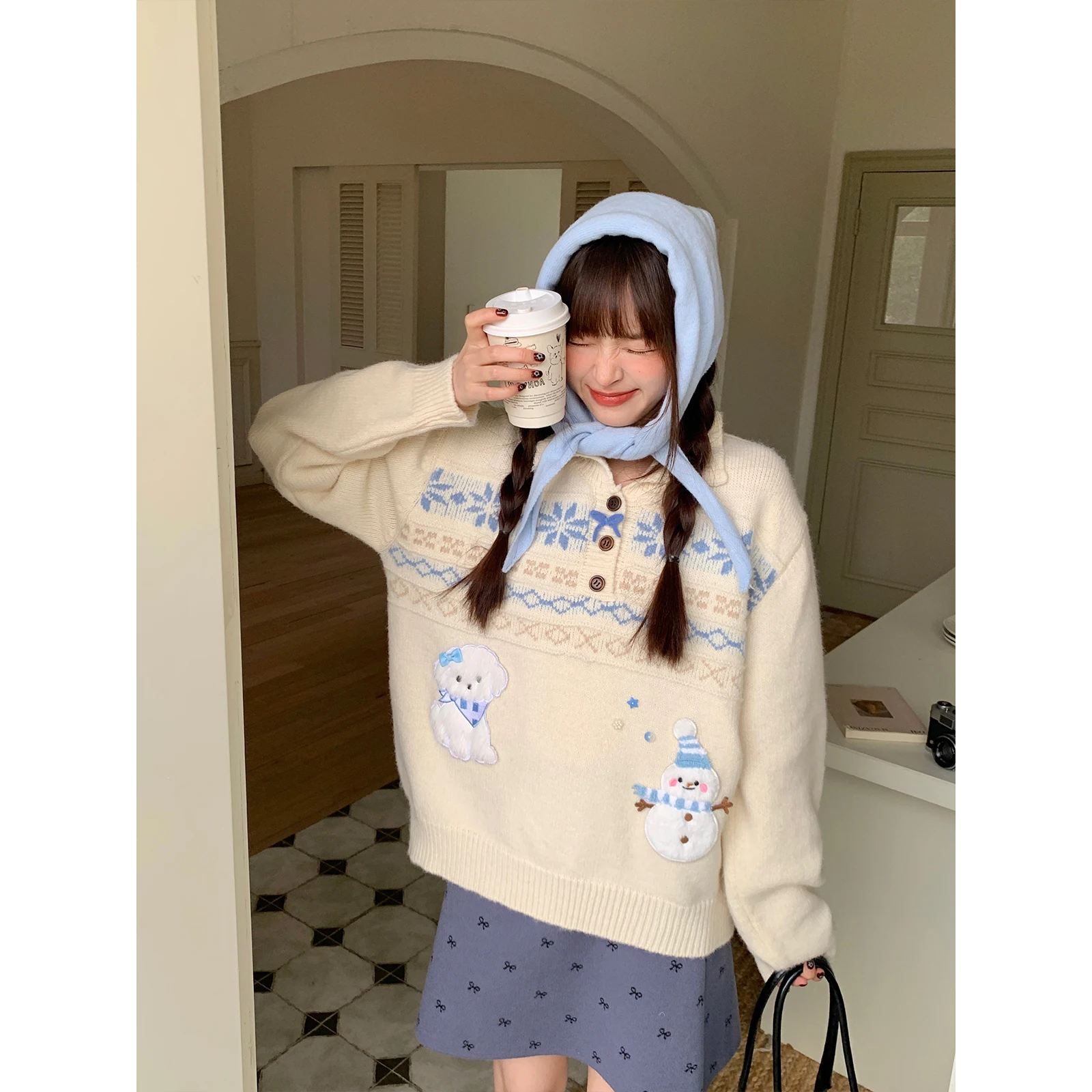雪だるまタイプのニットセーターは、どんなときに選ぶべき？