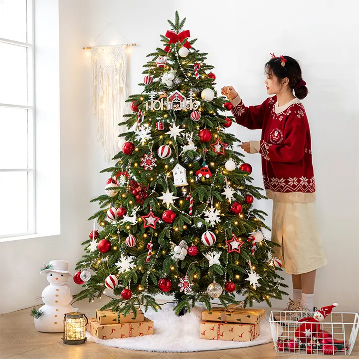 港恒 1.5m・1.8m 加密クリスマスツリーセット【豪華 家庭用 装飾】
