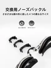 男女兼用 老眼対応スイミングゴーグル【高解像度・防水・防曇】