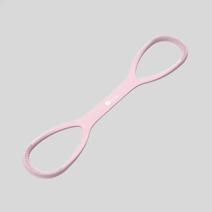 Keep 家庭用トレーニング器具【背中用ラバー引張バンド・男女兼用・エクササイズ・筋力トレーニング】