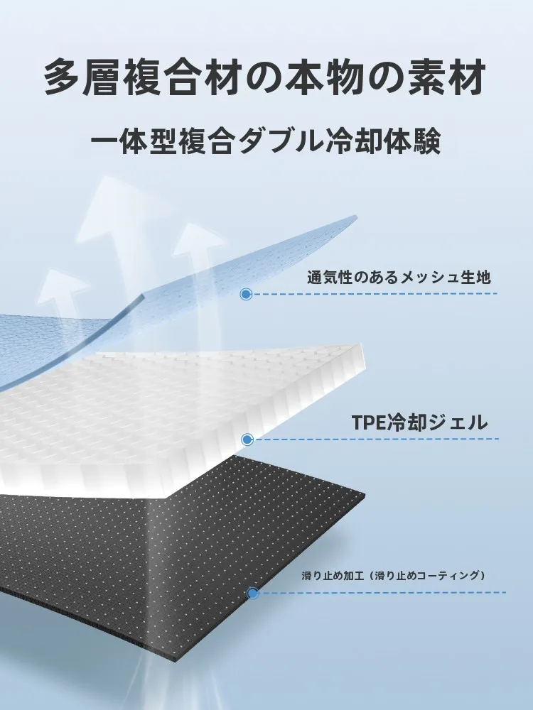 ハチの巣デザインジェルクッション：エアー緩衝材としての通気性と長時間使用への適応
