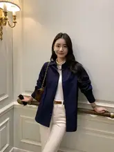 レディースベーシックロングスリーブシャツ【カジュアル・重ね着対応・ルーズフィット】