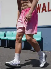 BKC ウェーブ柄 バスケットボールトレーニングショーツ【メンズ・タイダイ・アメリカンスタイル・カジュアル・ショートパンツ】