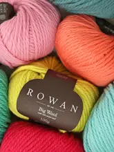 Rowan Big Wool 純羊毛 秋冬用ニットセーター・帽子・スカーフ・ベスト・柔らかい粗糸