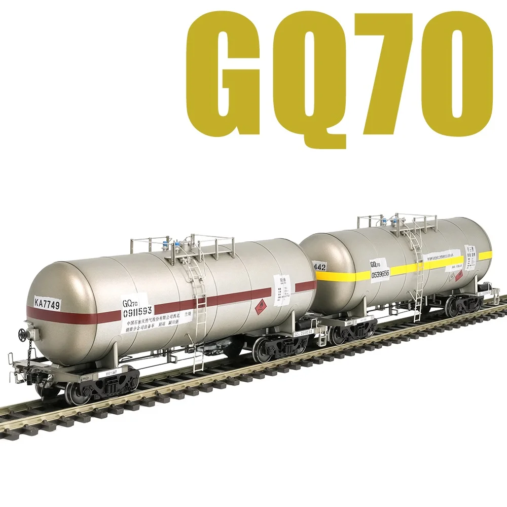 HOゲージ 模型電車 GQ70タンクカー：リアルなデザインで実用性とリアル感を両立
