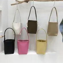 可愛い小型高級感リス生地ハンド水桶バッグ【通勤用・ショルダー・トートバッグ】