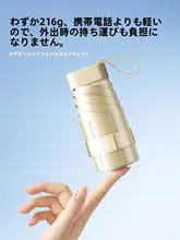 コンパクトな日傘【超軽量・UVカット・女性用・ミニ・カプセル型】
