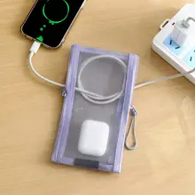 デジタル整理ポーチ【携帯充電器・イヤホン用・便利な旅行収納】
