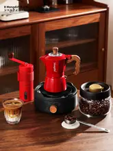 ダブルバルブモカポット【家庭用エスプレッソマシン・コーヒー抽出用】（セットアップ対応）