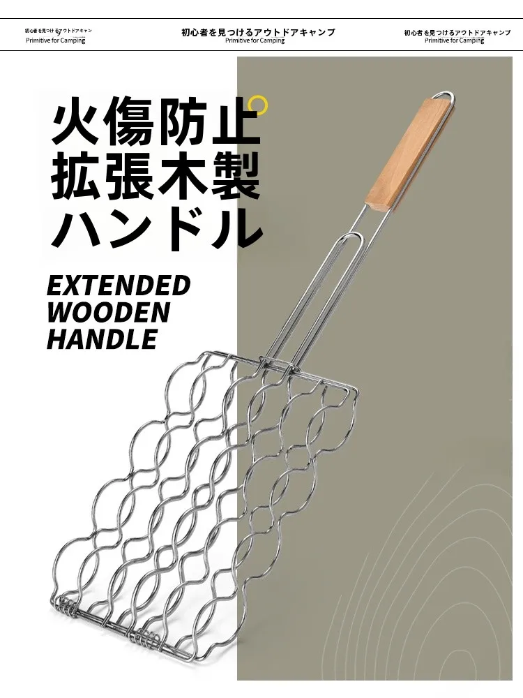 The Primitive アウトドア用焼き野菜ツール：バーベキューで使える焼きトウモロコシクリップセットの実用性と使い方