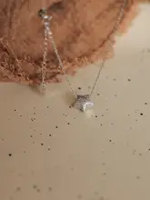 純銀製 星型ペンダントネックレス【軽やかで洗練されたデザイン・コルセットスタイル】