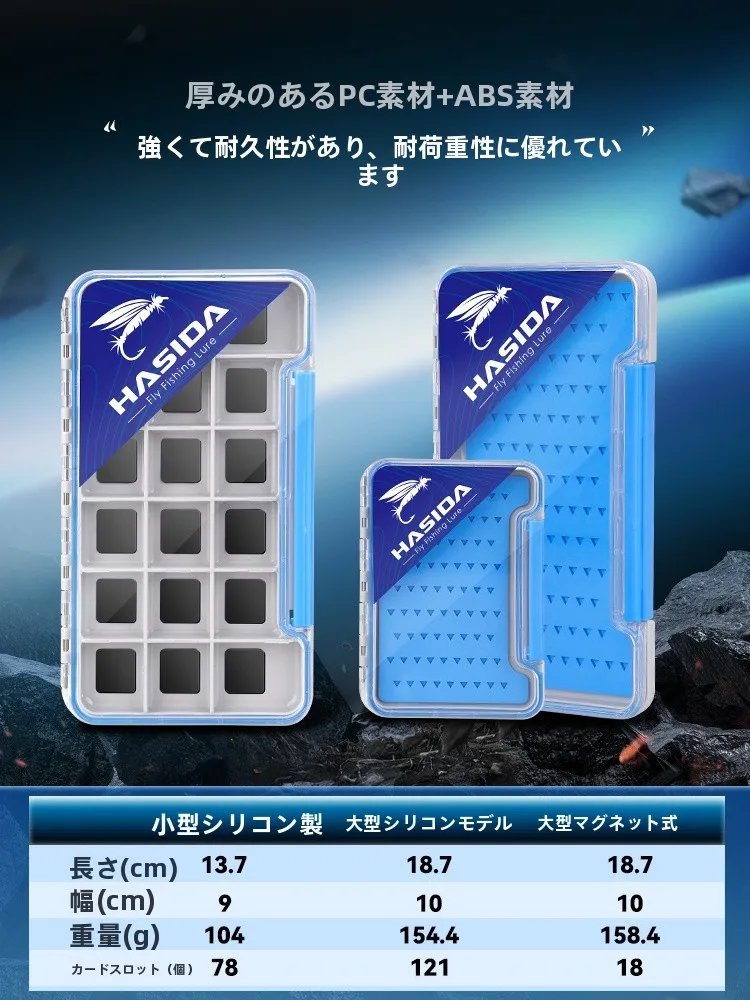 フライフィッシング 道具 に必要な収納が悩みを解決する！おすすめの防水フライフィッシングケースは？