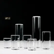アクリル製の円柱型ジュエリーディスプレイスタンド【香水や小物の展示に最適】
