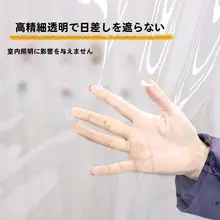 窓用防風保温フィルム【冬用・二重カーテン・断熱仕様】