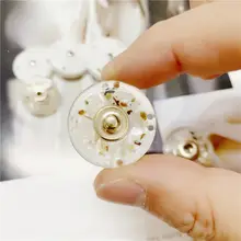 樹脂製 隠しボタン【パール調・二重仕立てのコート用】
