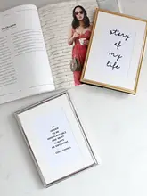 モダンなアルミ合金フォトフレーム【おしゃれなデザイン・壁掛け・卓上用】