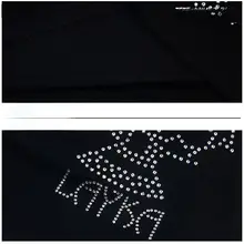 斜め肩デザインのストレッチTシャツ【フィット感・短袖・ブラック】