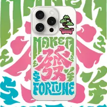 可愛い透明シリコン製スマートフォンケース【iPhone対応・カートゥーンデザイン・カップル向け】