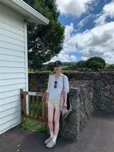 ストライプ柄のロングスリーブシャツ【ハイウエスト・ワイドレッグショートパンツ・夏用】（セットアップ対応）