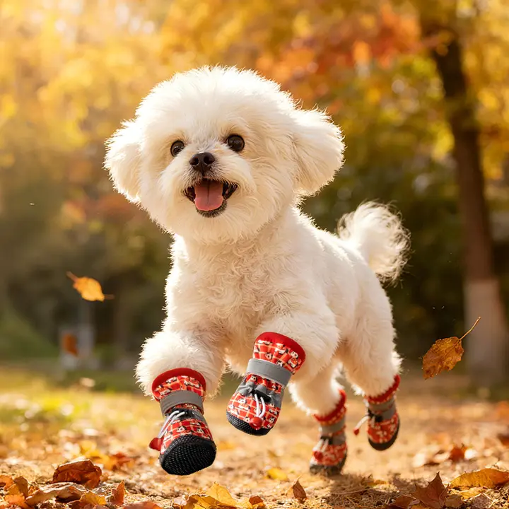 hipidog 小型犬用ペットシューズ【防水・防汚・ソフトソール】