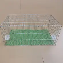 家庭用 亜鉛メッキ鋼製 鳥類・うさぎ用飼育ケージ【鳩・クウガン・鶏・ウサギ対応】